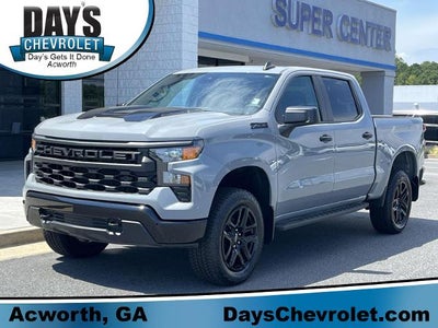 2024 Chevrolet Silverado 1500 Crew Cab Short Box 4-Wheel Drive Custom Trail Boss
