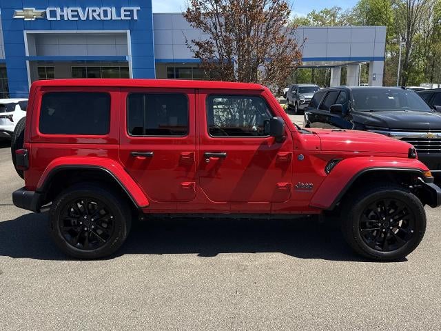Used 2025 Jeep Wrangler 4xe Sahara 4XE with VIN 1C4RJXP61SW579281 for sale in Jasper, GA