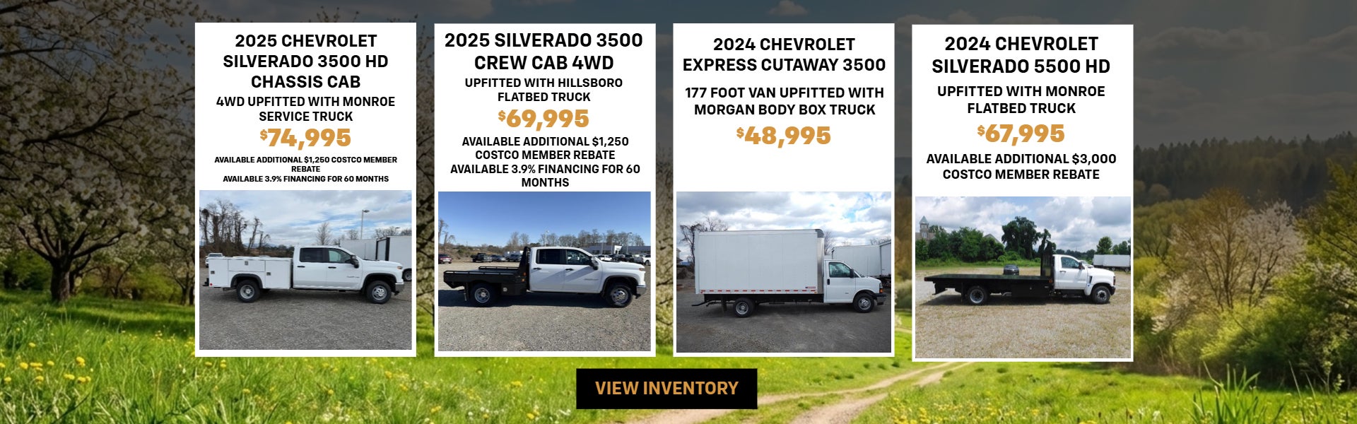 Day's Chevrolet Jasper Commercial Trucks