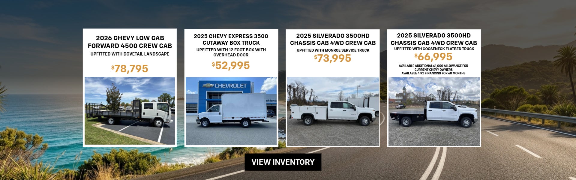Day's Chevrolet Jasper Commercial Trucks