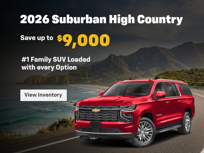 2026 Suburban 2026 Tahoe